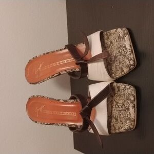 Y2K Giuseppe Zanotti Multicolor Strappy Heels